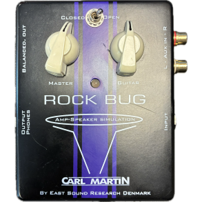 (BRUGT) Carl Martin Rock Bug - Guitar Pedal